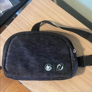 Devils Prudential Center Black Camo Belt Bag
